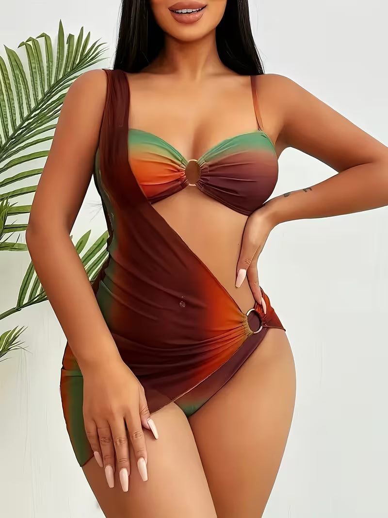traje de baño 3 en 1