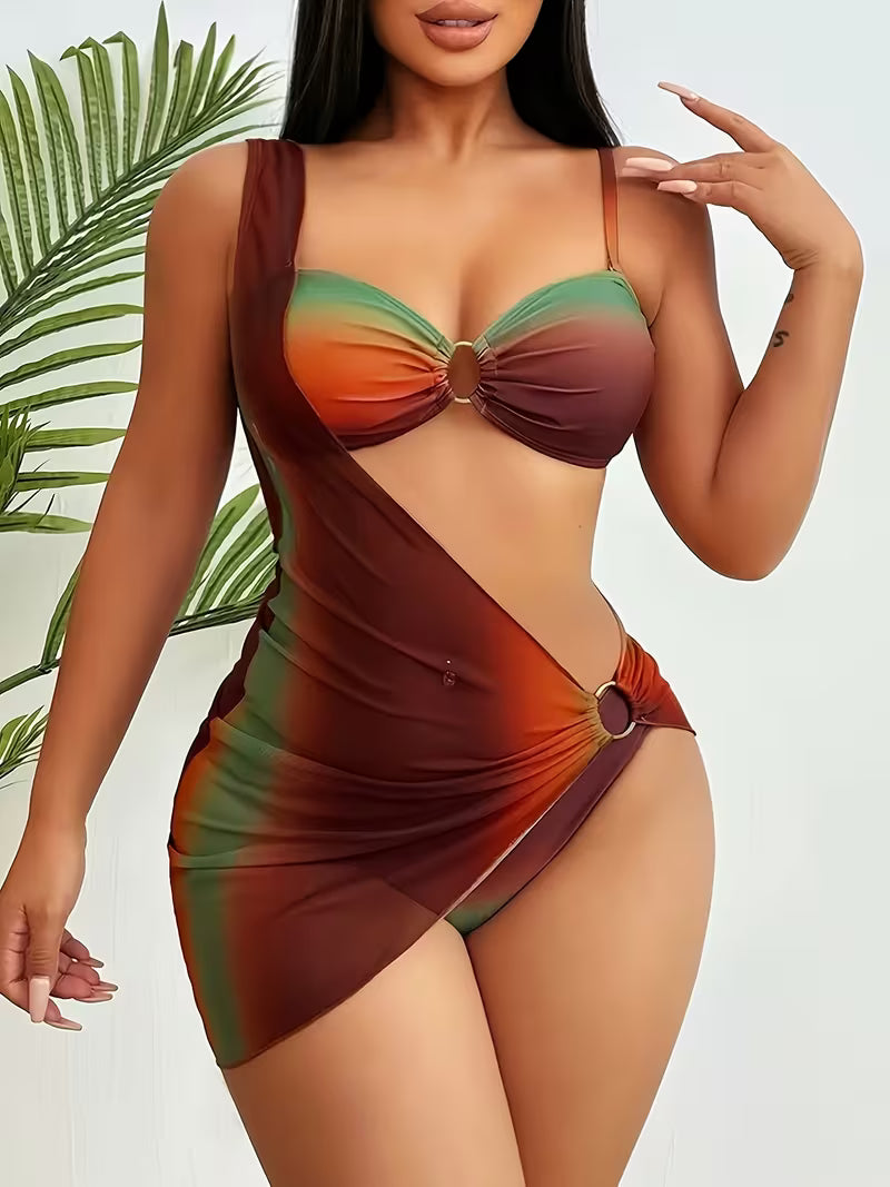 traje de baño 3 en 1